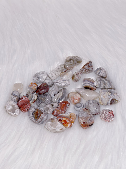 Mexican Laced Agate Large Chips