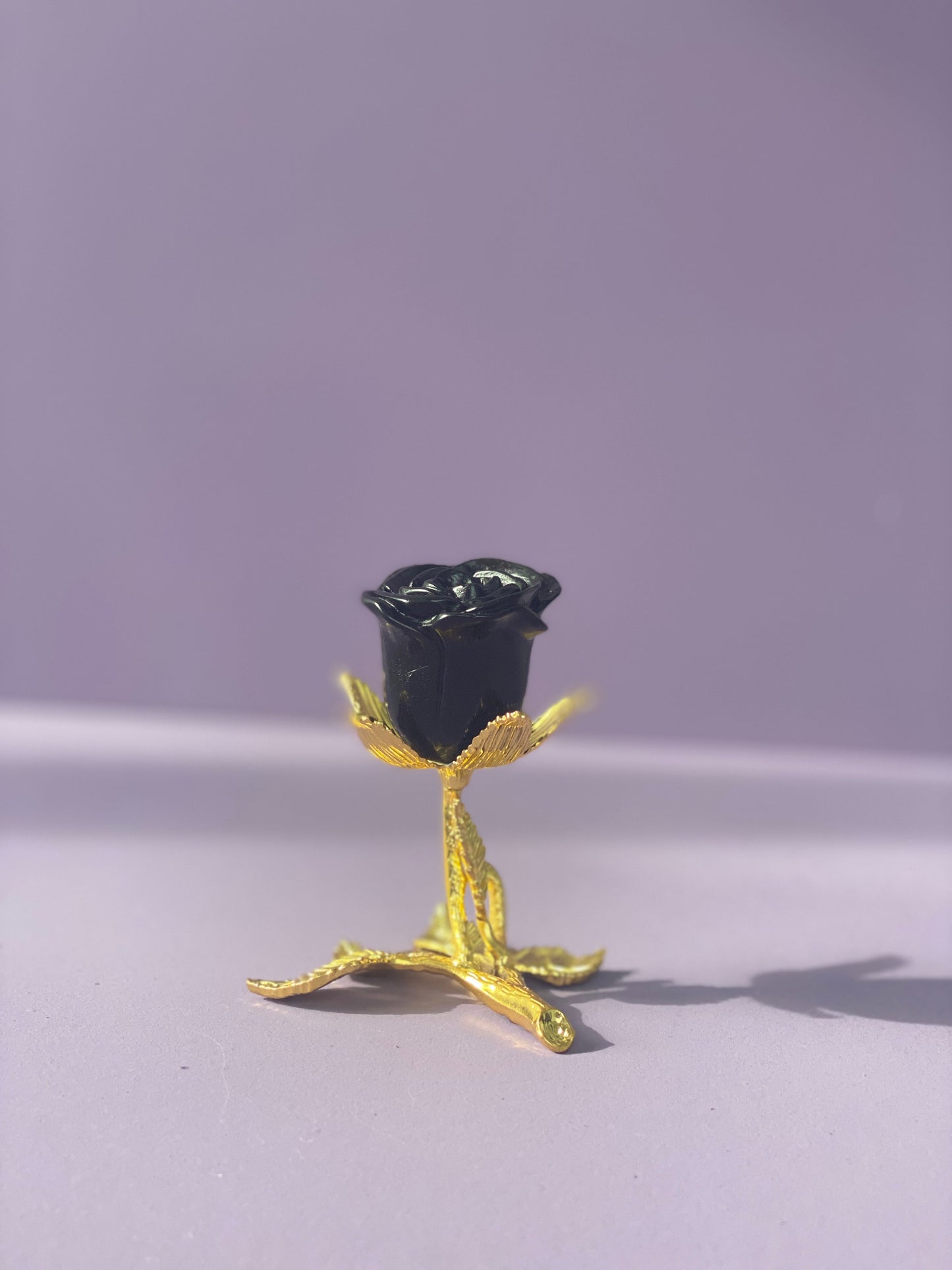 Black Obsidian Rose