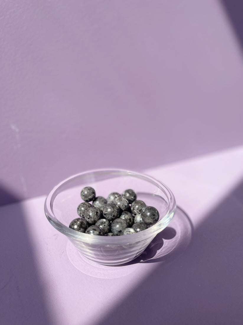 Larvikite Mini Sphere (14-15mm)