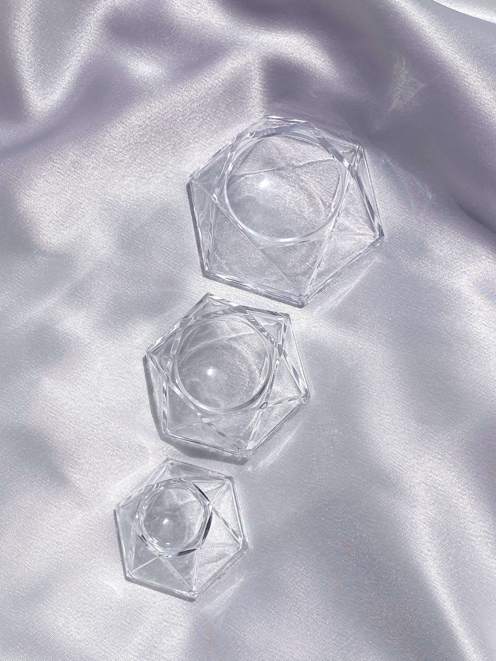 Acrylic Sphere Stand - Caring Crystals
