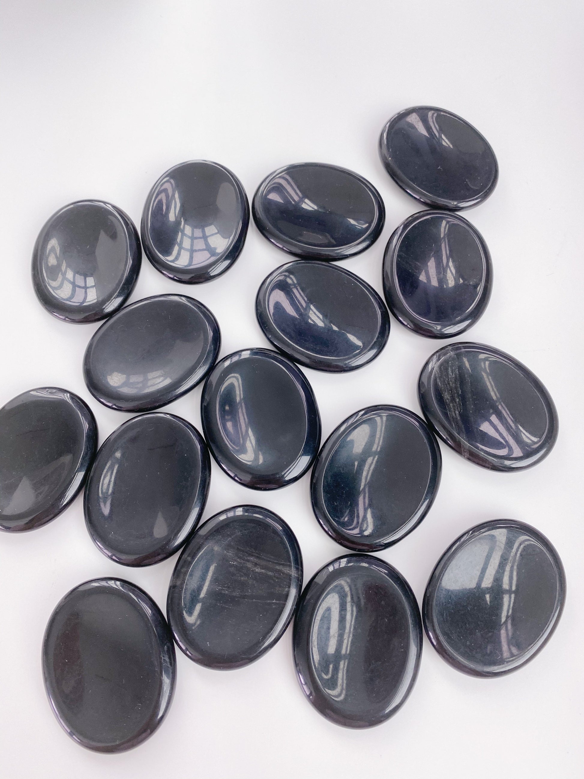 Black Obsidian Worrystone - Caring Crystals