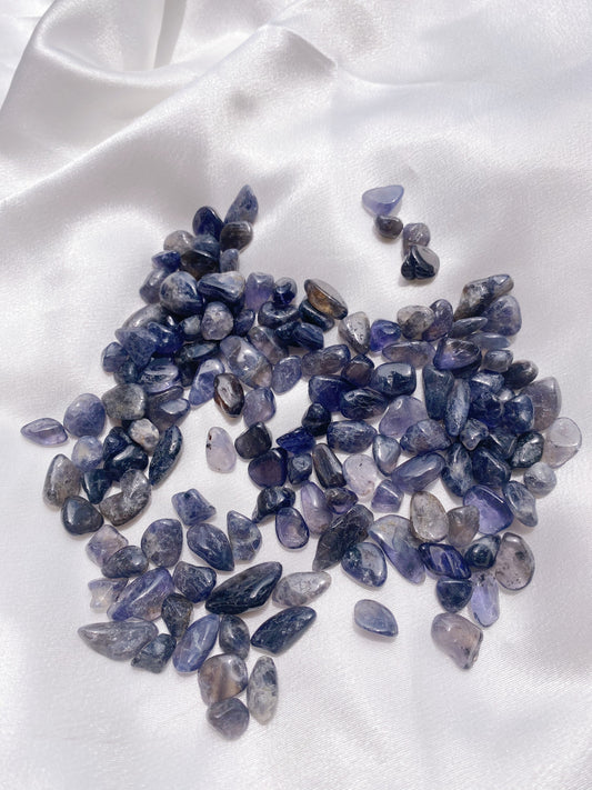 Iolite Chips - Caring Crystals