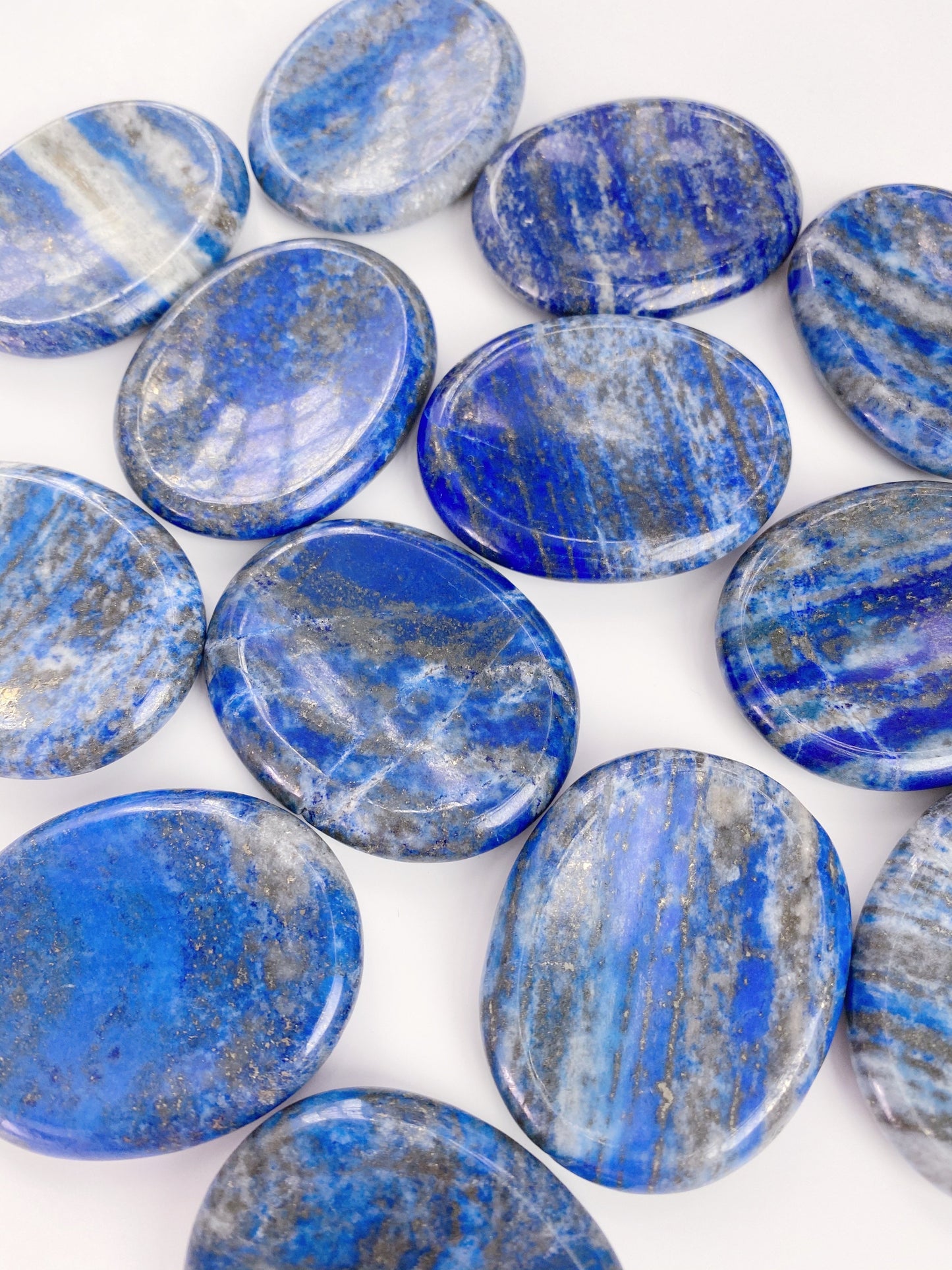Lapis Lazuli Worrystone - Caring Crystals