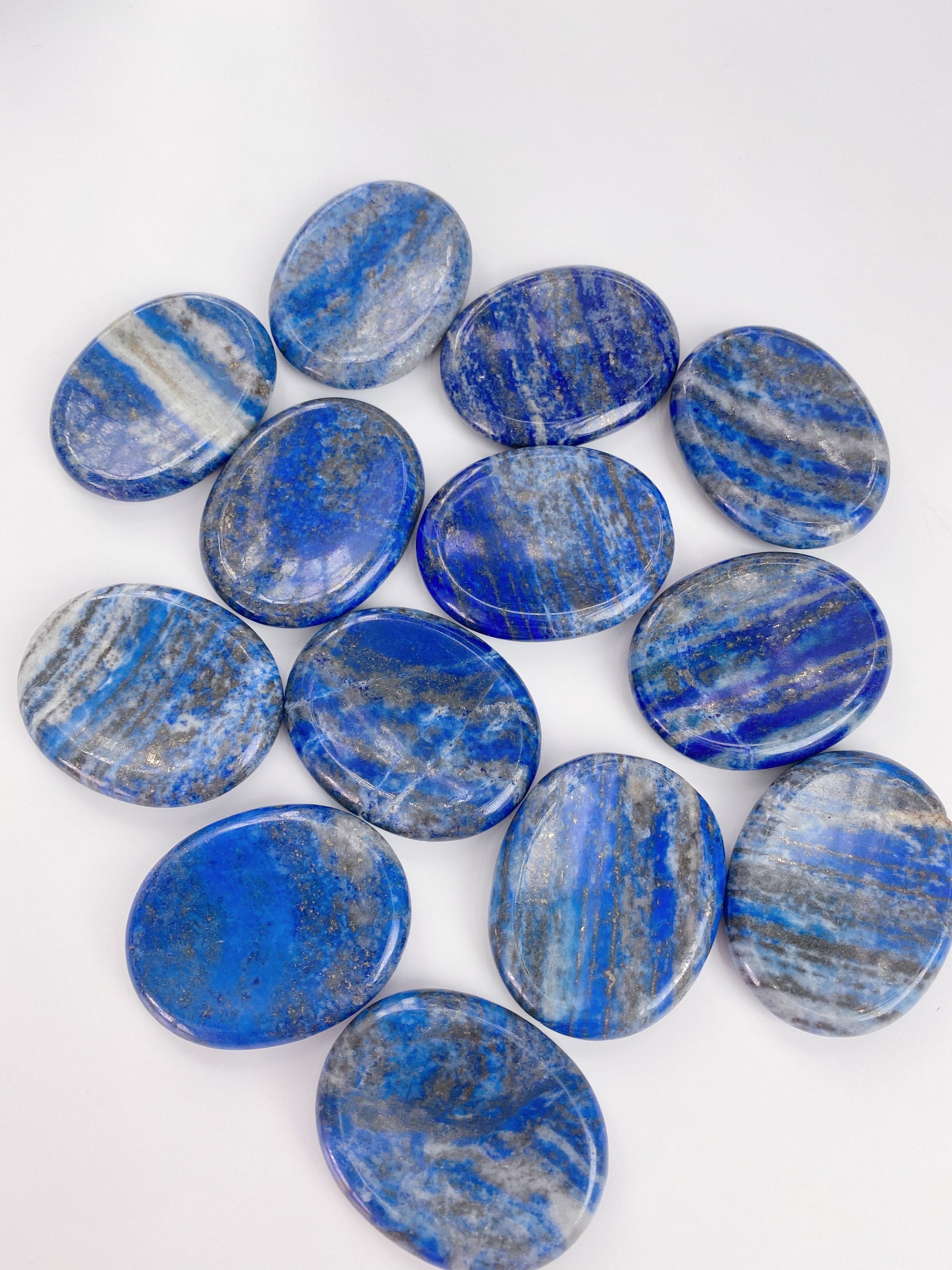 Lapis Lazuli Worrystone - Caring Crystals