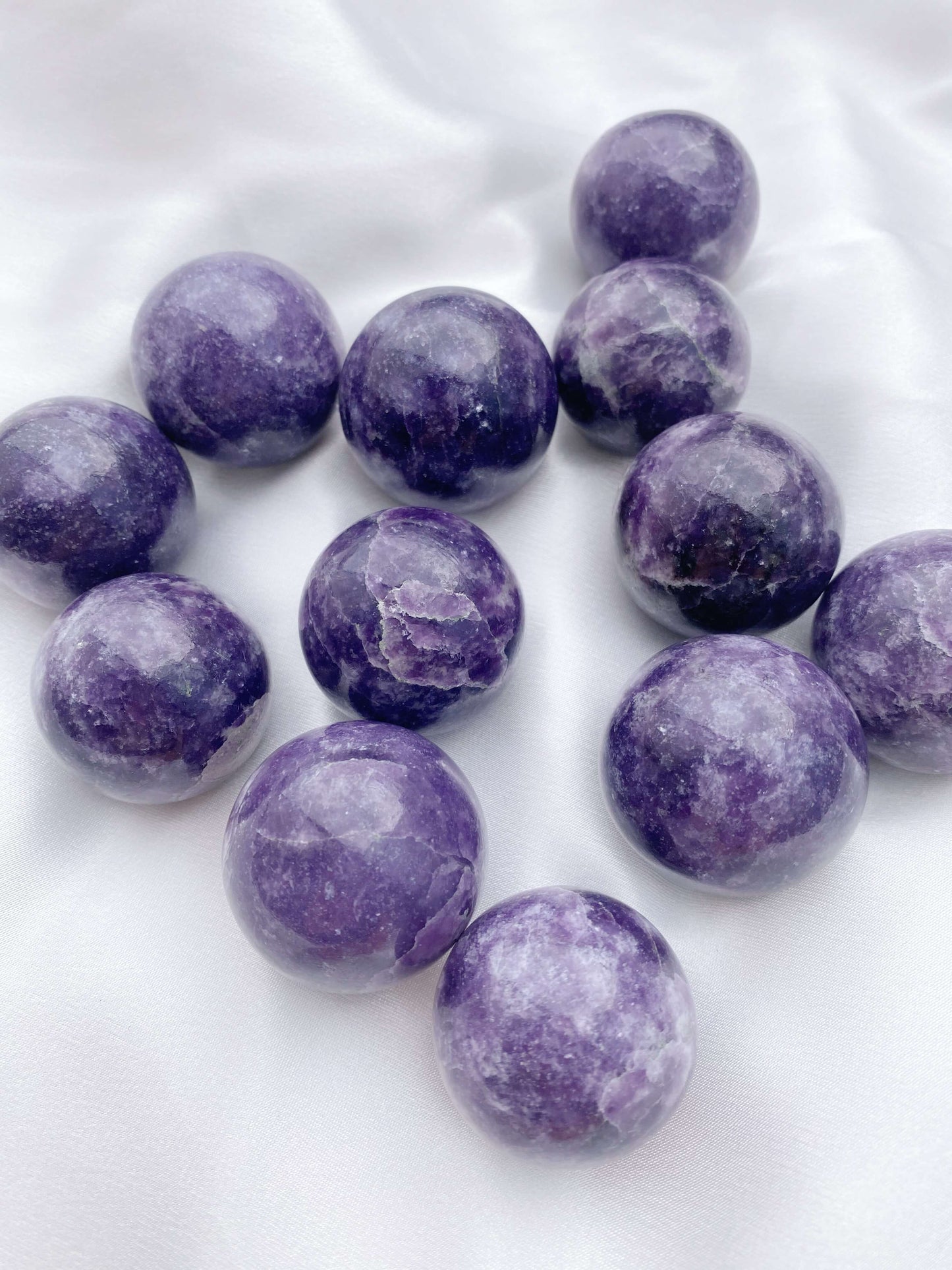 Lepidolite Small Sphere - Caring Crystals