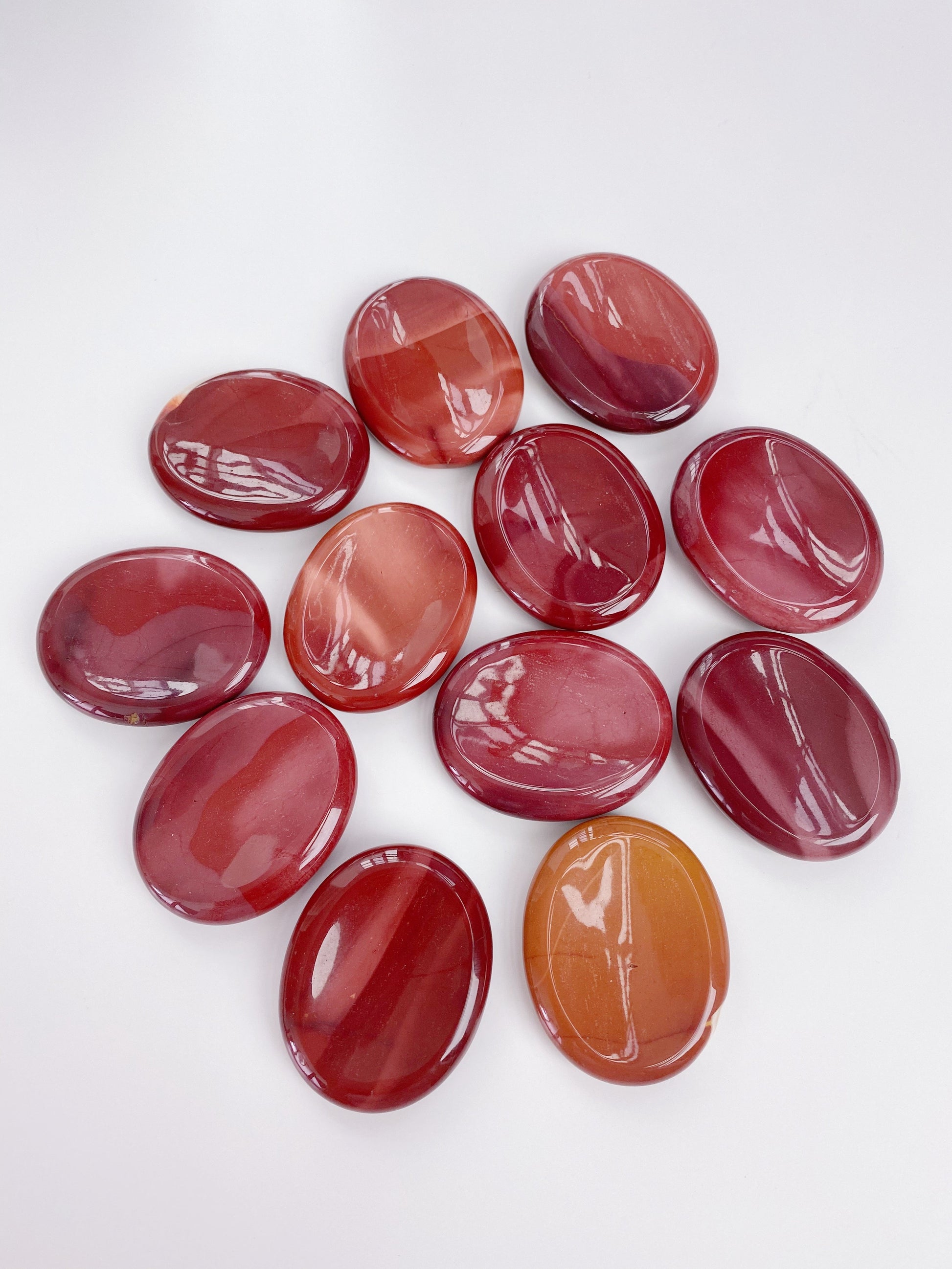 Mookaite Jasper Worrystone - Caring Crystals