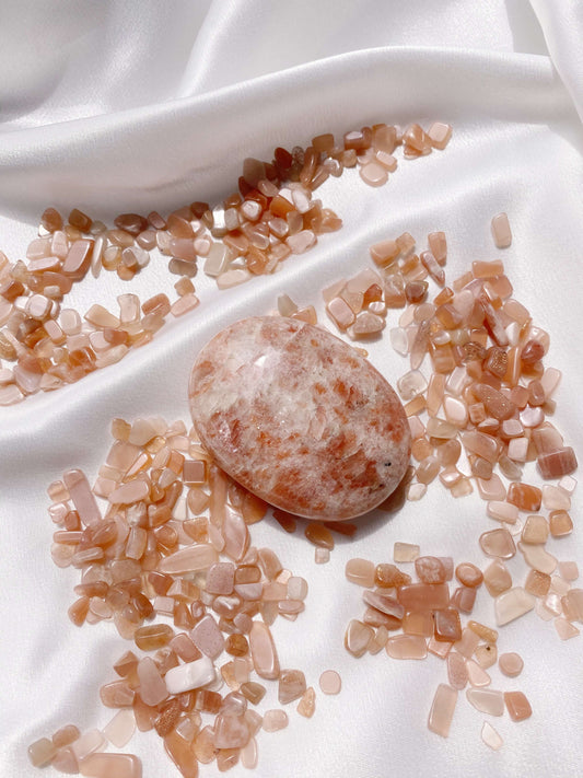 Sunstone Chips - Caring Crystals